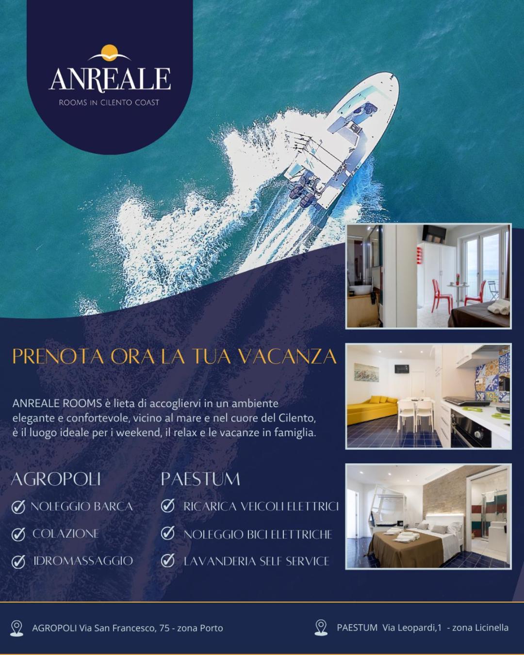Anreale Rooms Паестум Екстериор снимка